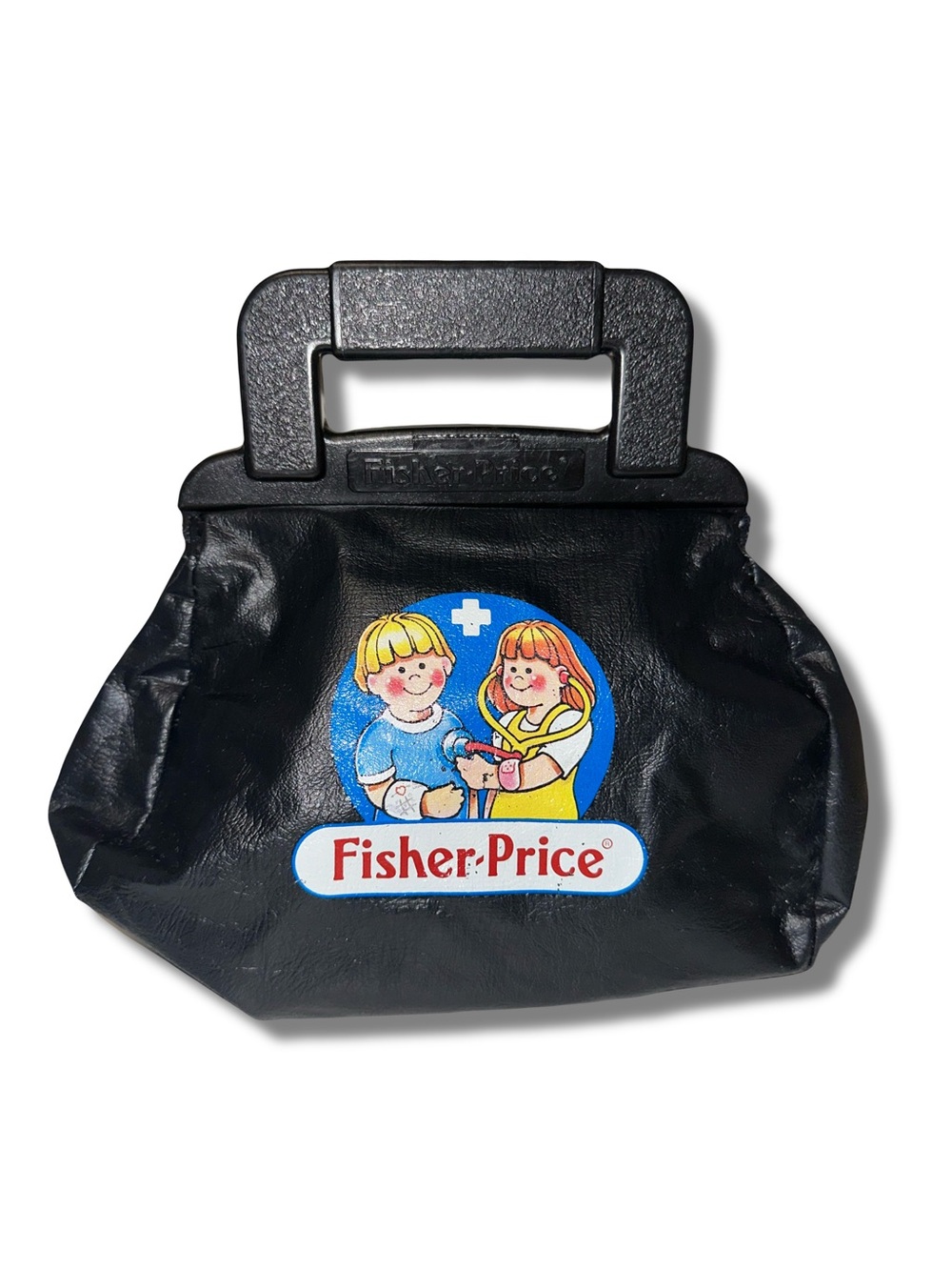 Vtg 1987 Fisher-Price Doctors Bag Set